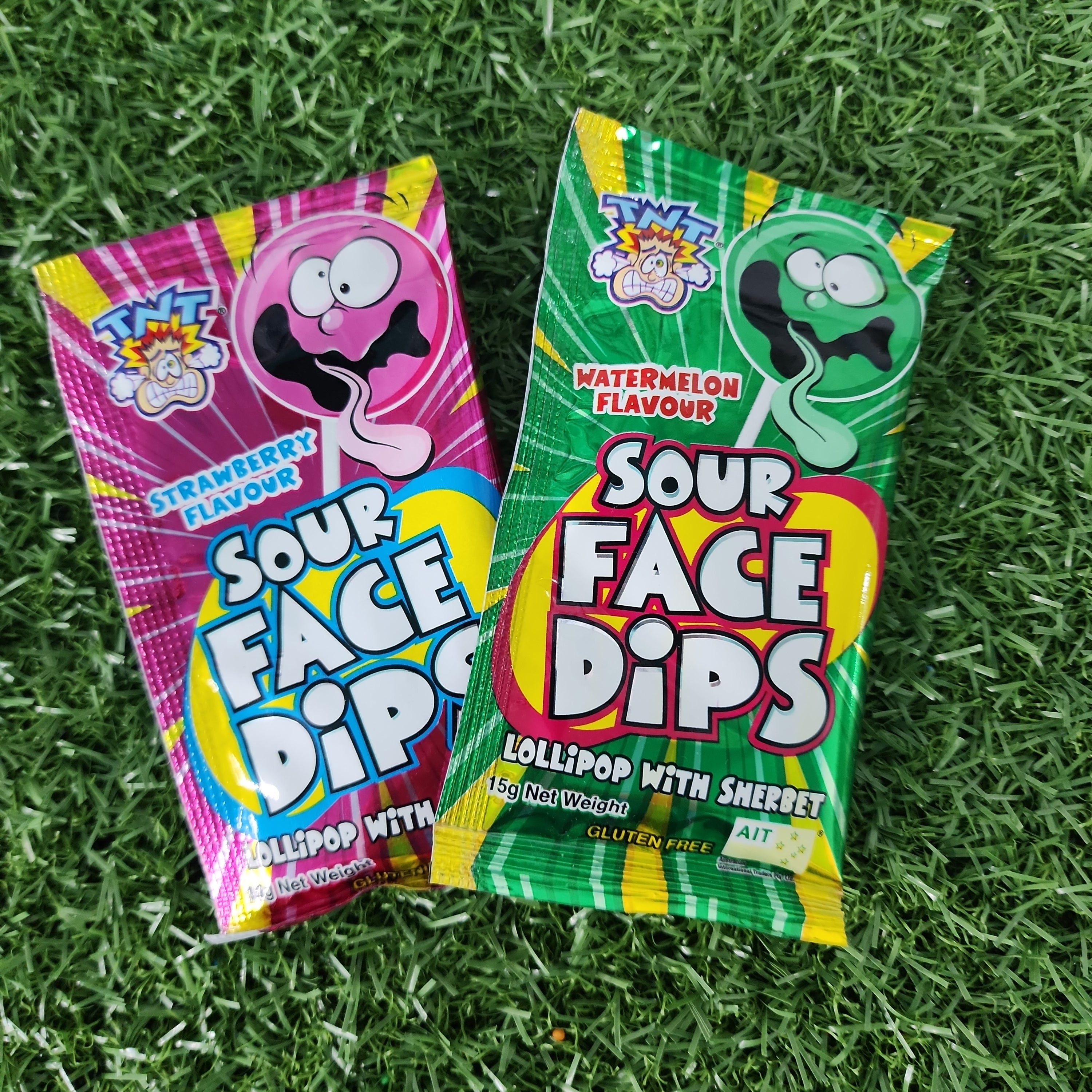 TNT Sour Face Dips