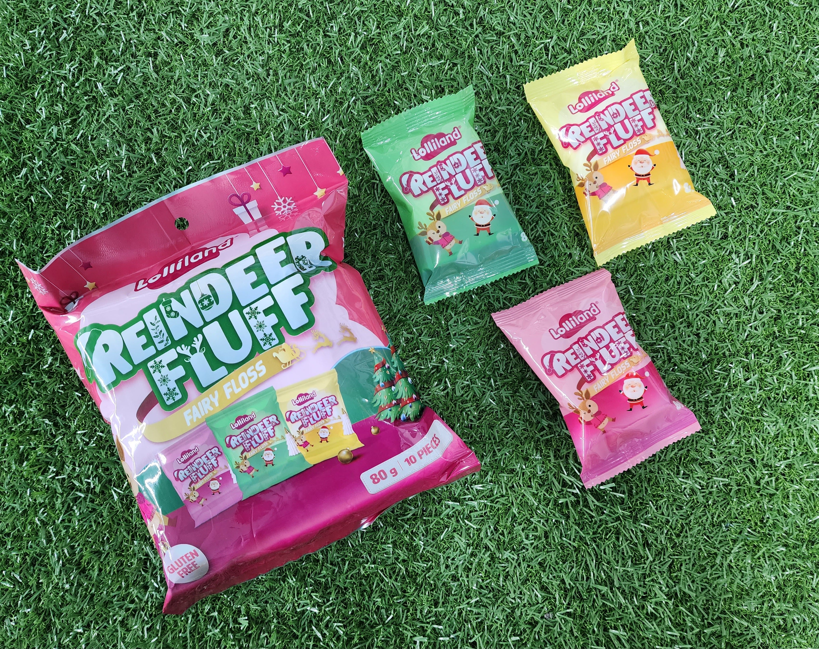 Reindeer Fluff- Fairy Floss (10 pack)