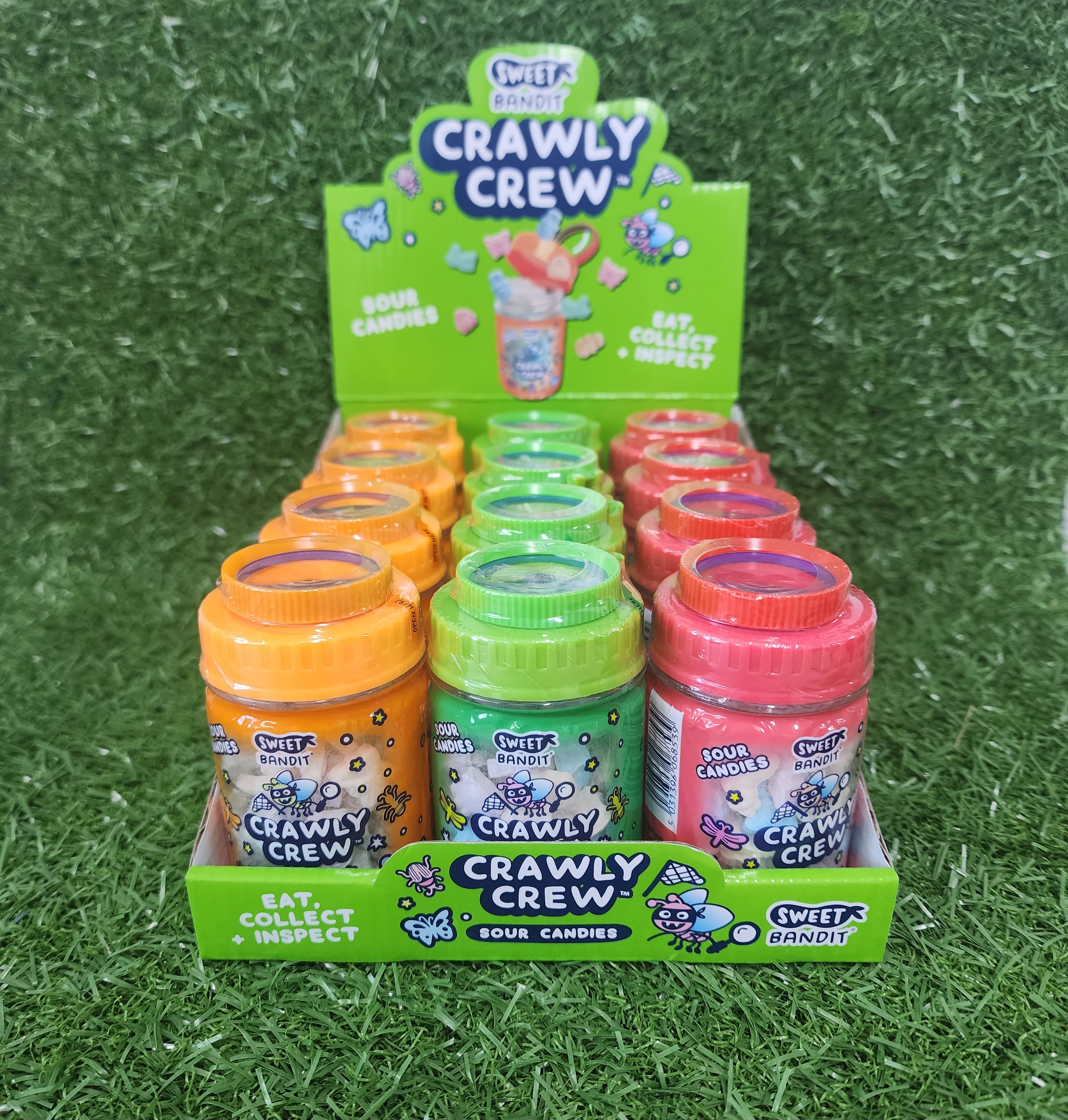 UK Crawly Crew. Sour candies