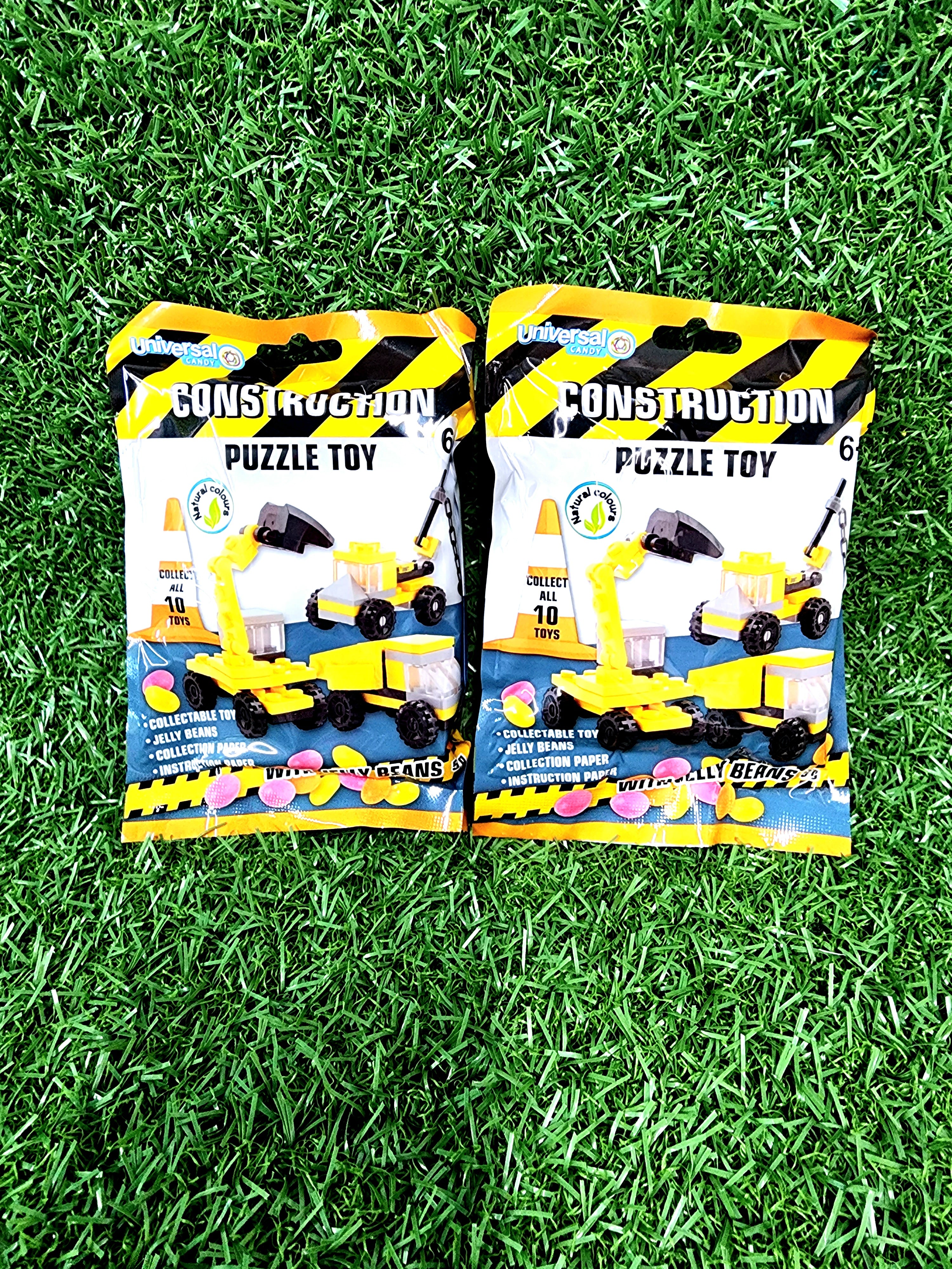 Construction Puzzle Toy with Jelly Beans