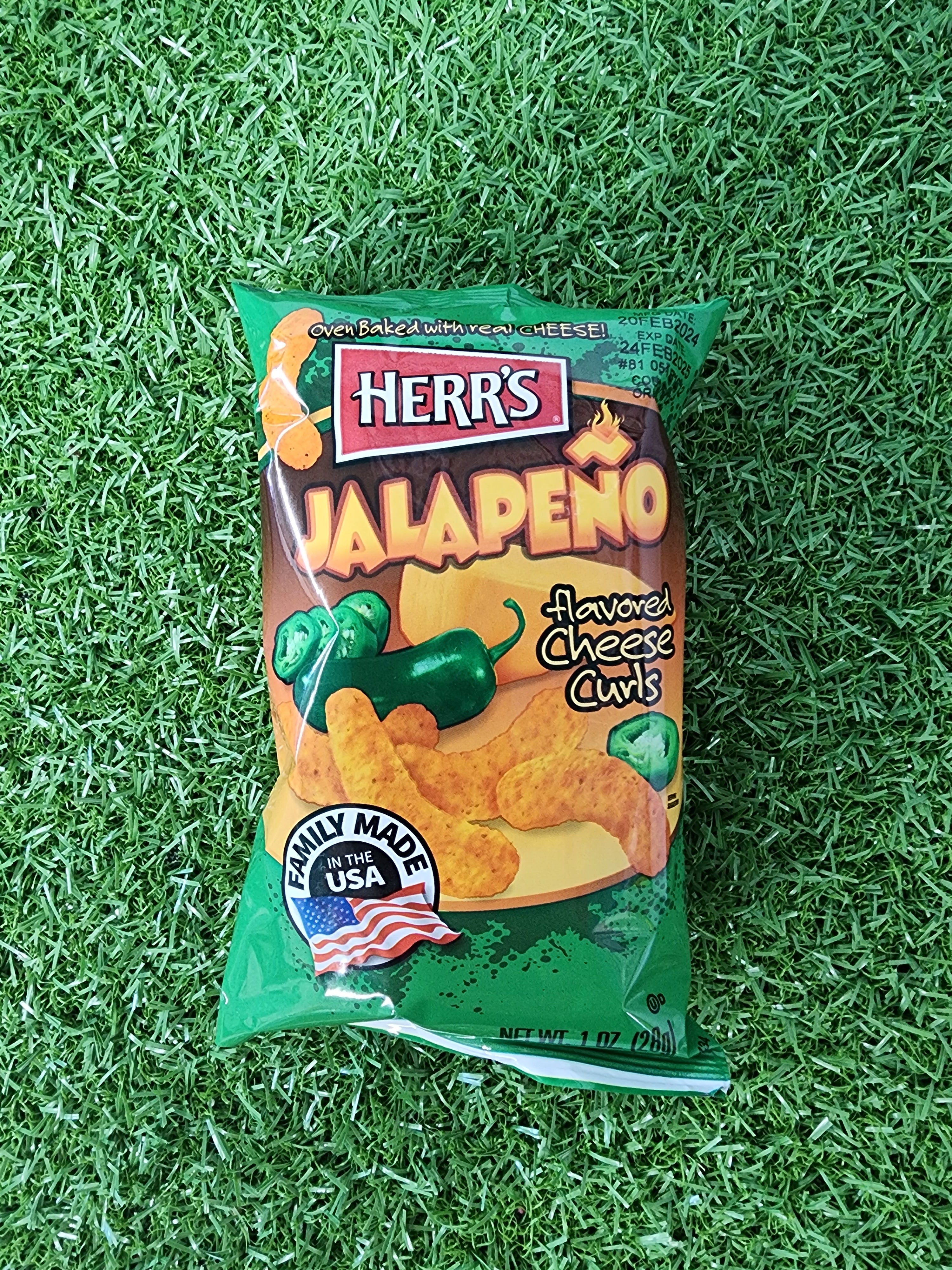 Herr's Jalapeno Flavoured Cheese Curls