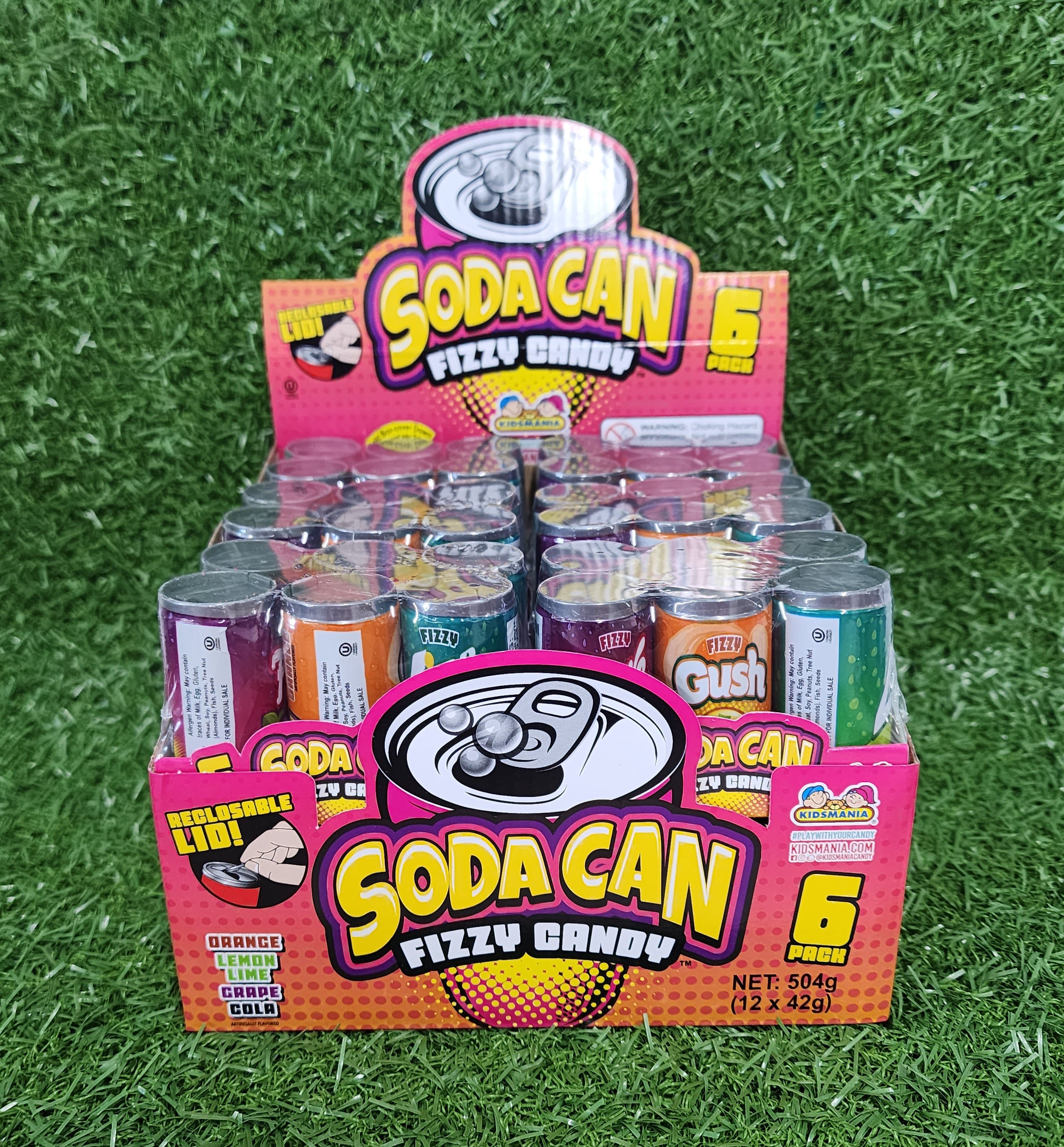 Soda Can Fizzy Candy