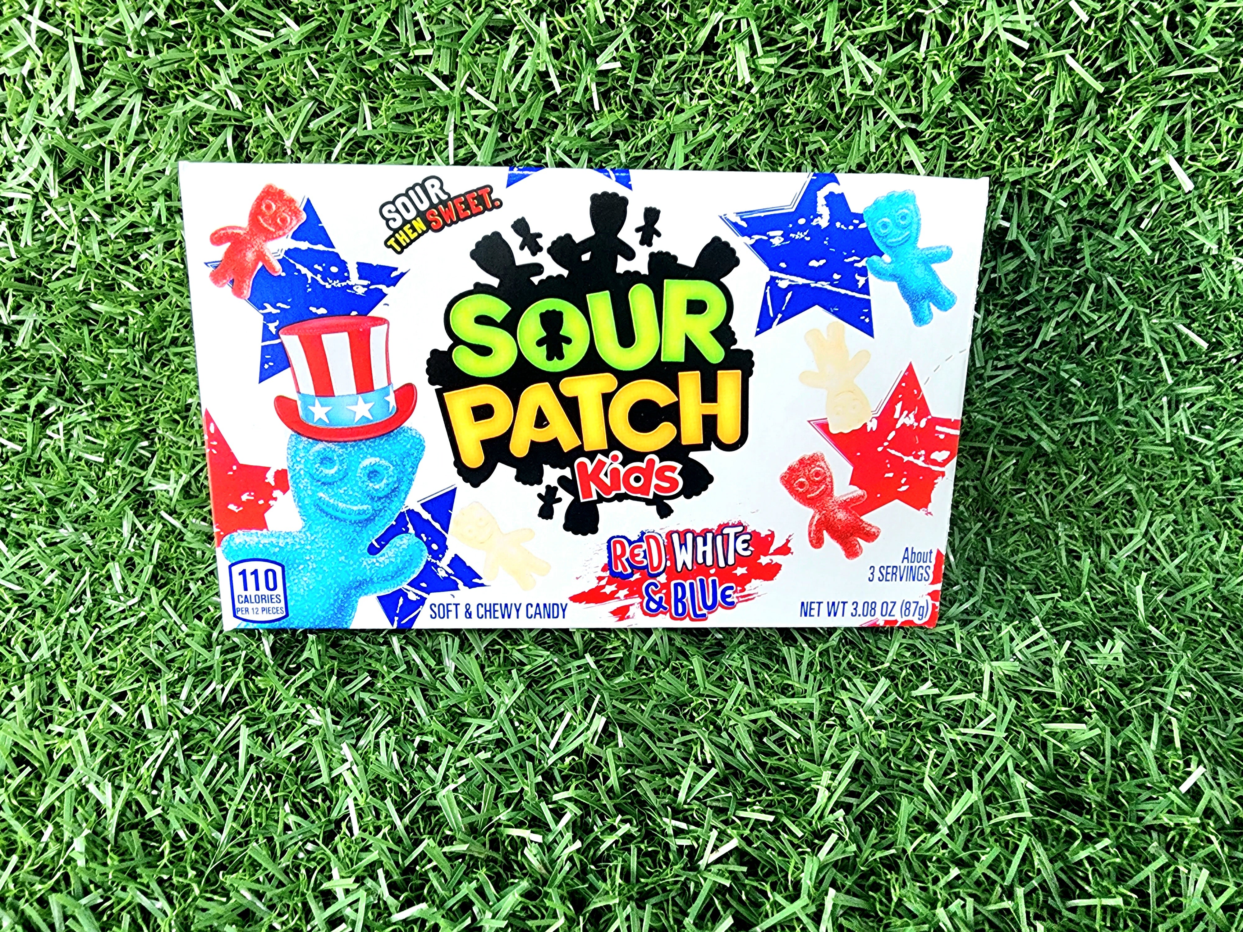 Sour Patch Kids, Red, White and Blue