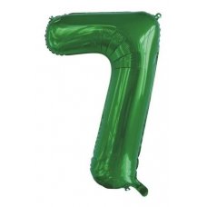 Large Number Foil Balloon - Helium Filled (Inflated)