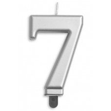 Metallic Numeral Candle