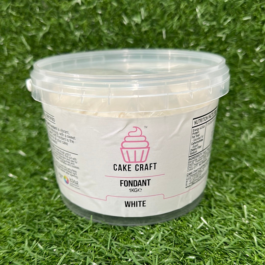 Cake Craft Fondant - White