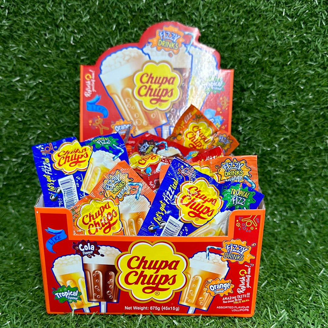 Chupa Chups Fizzy Drinks Lollypops- Assorted