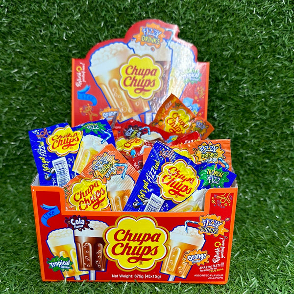 Chupa Chups Fizzy Drinks Lollypops- Assorted