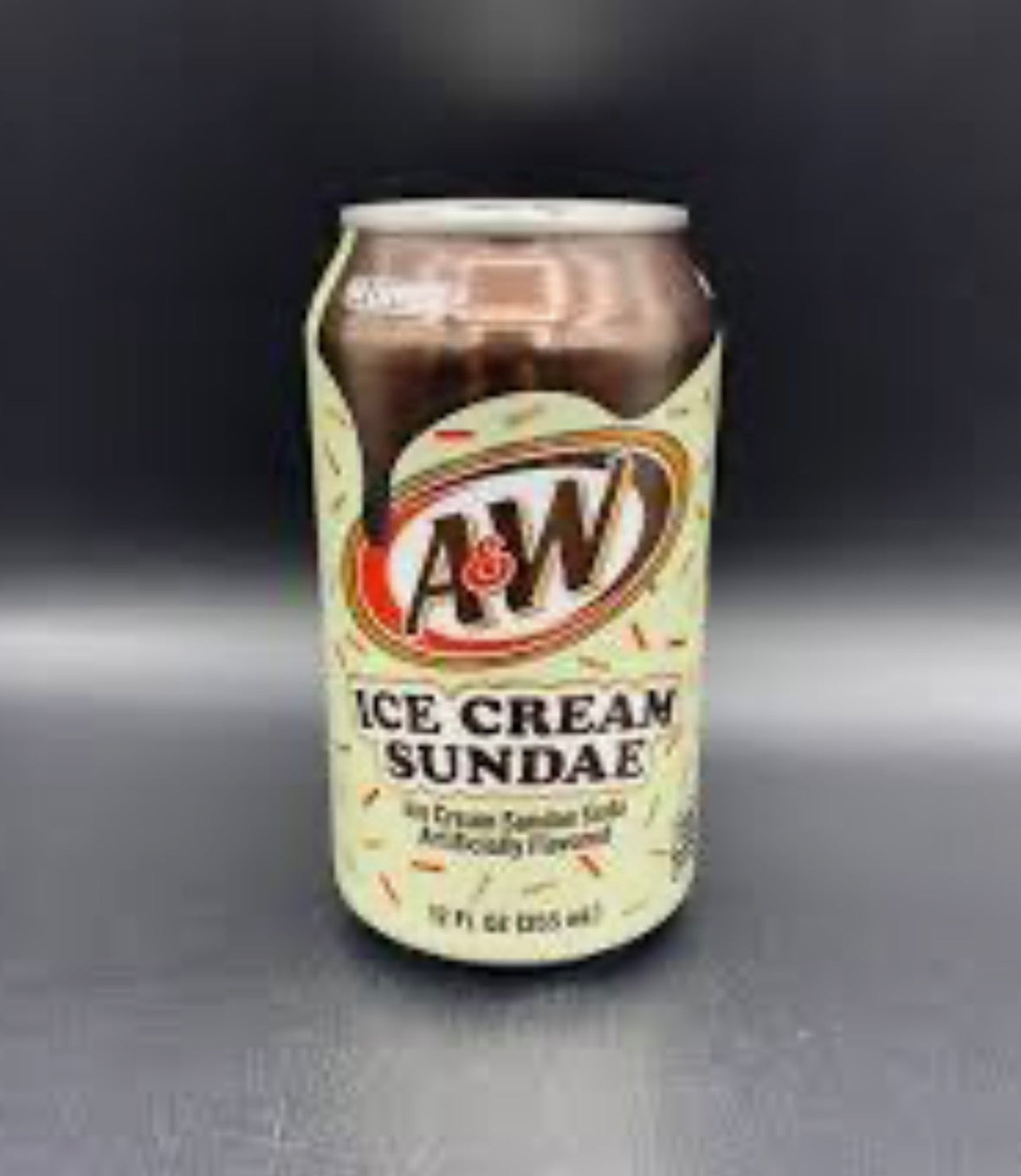 A&W Ice Cream Sundae Soda