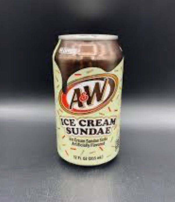 A&W Ice Cream Sundae Soda