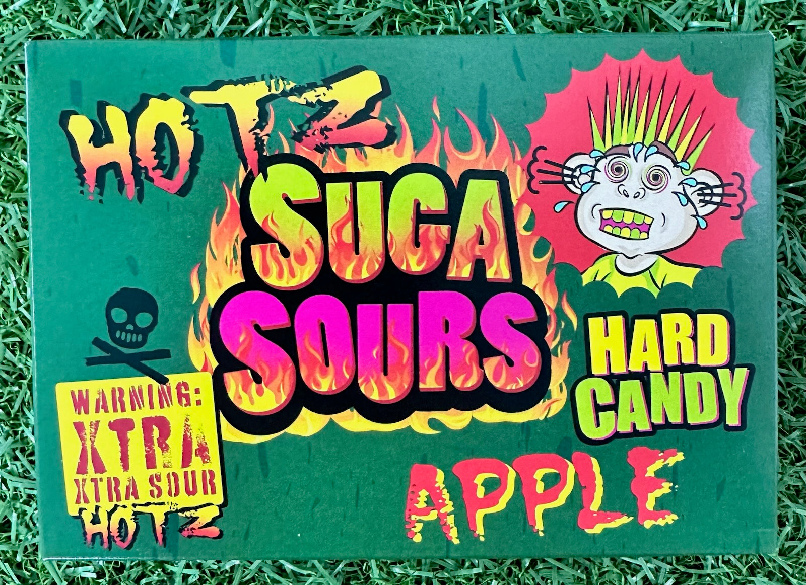 Hotz Suga Sours Hard Candy. Apple