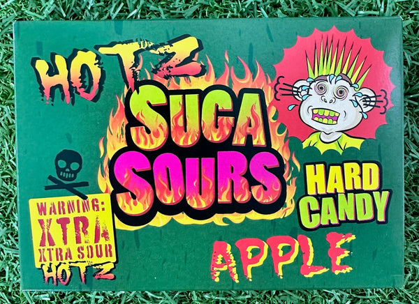 Hotz Suga Sours Hard Candy. Apple