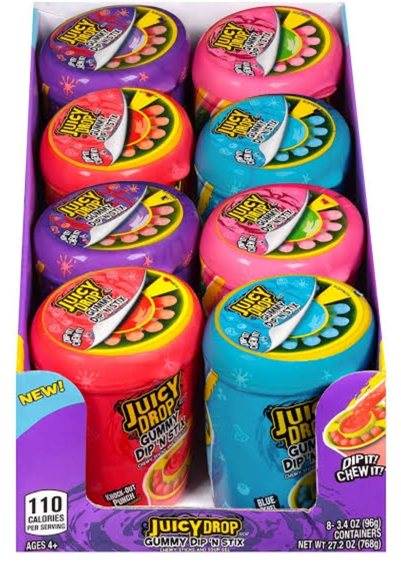 Juicy Drop - Gummy Dip n Stix – Sugar Stacks and more