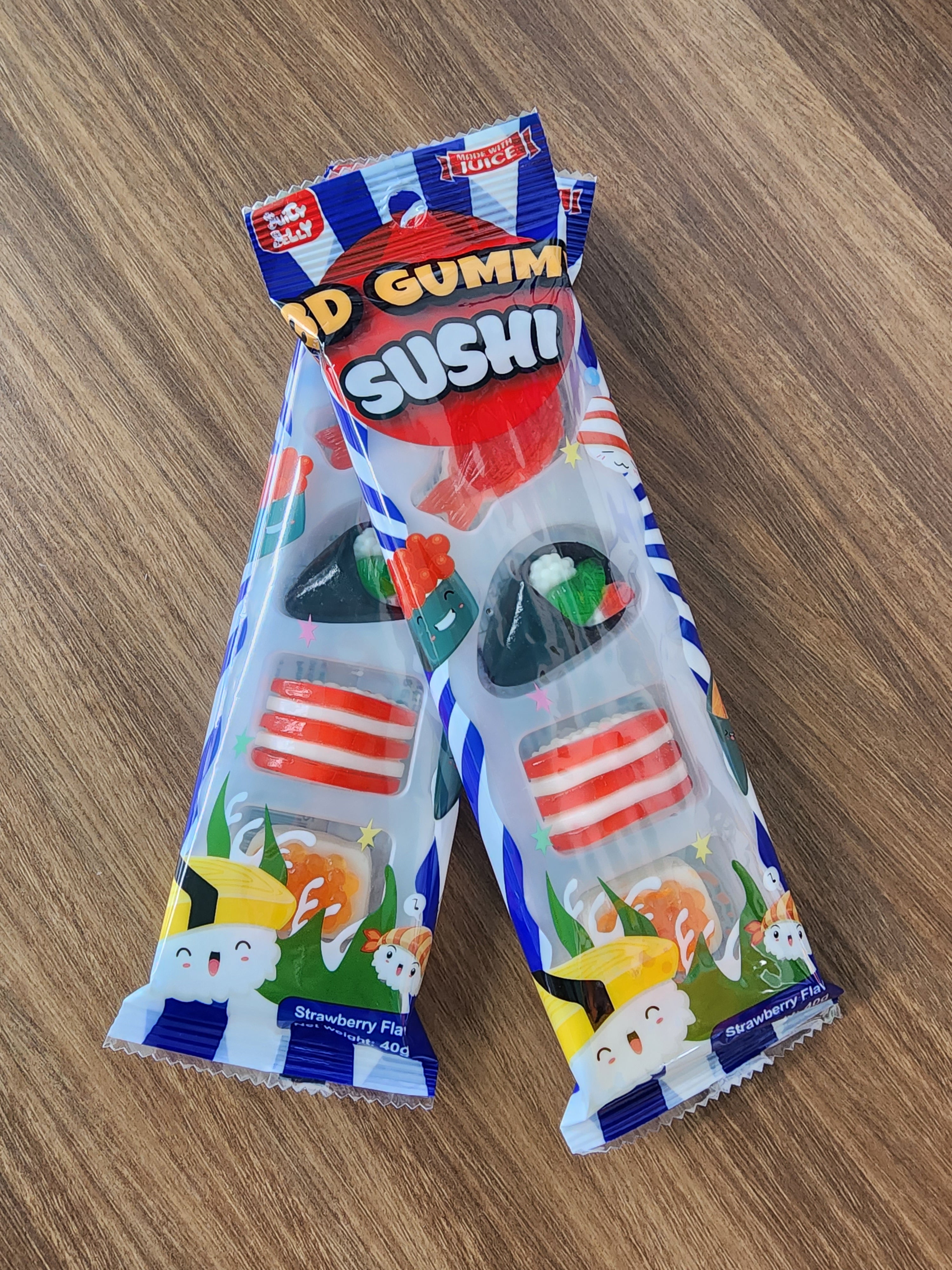 3D Gummy Sushi