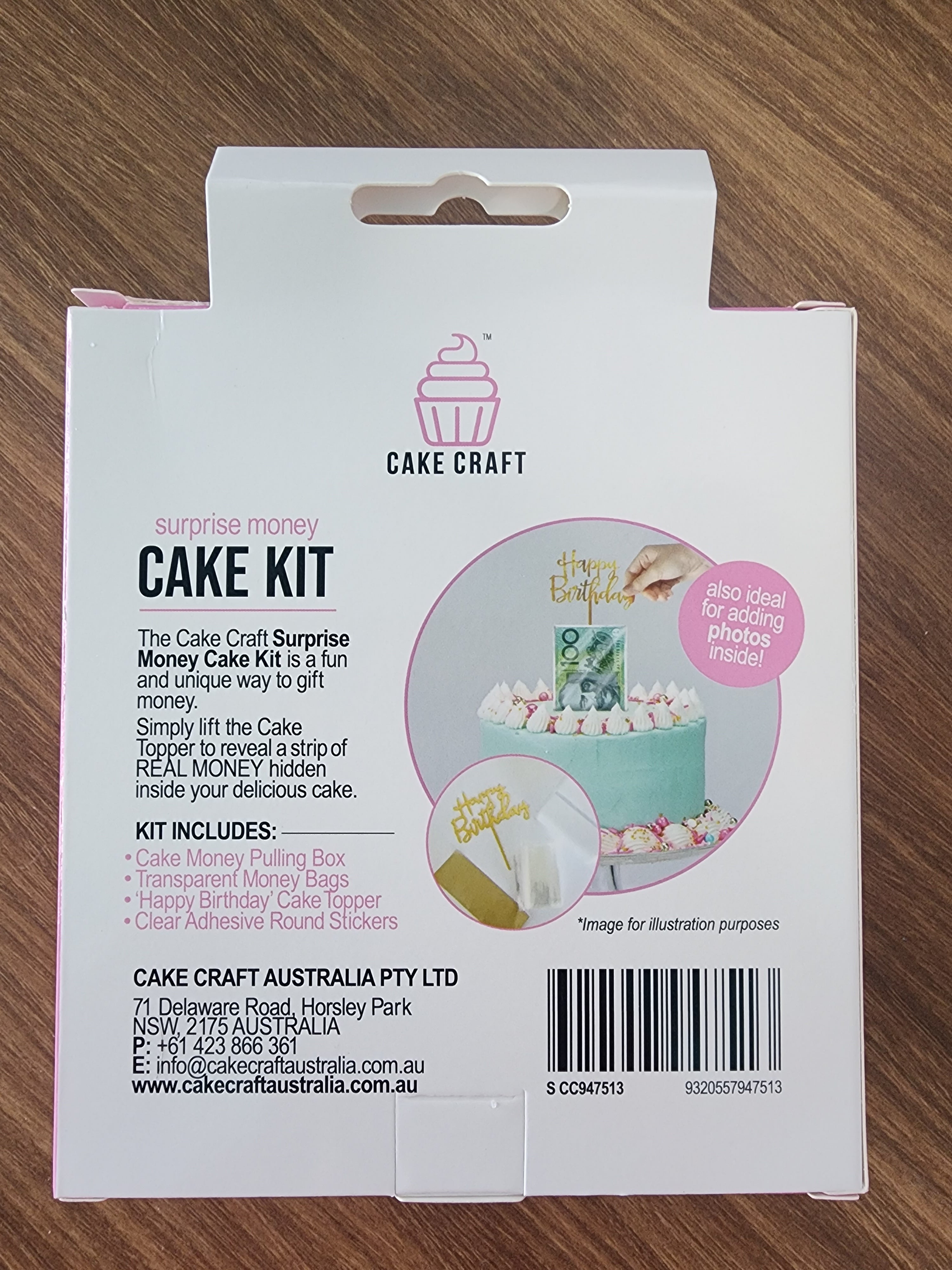 Surprise Money Cake Kit