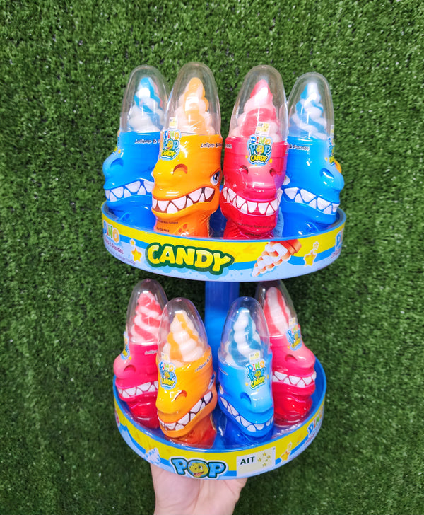 Dino Pop Candy- Lollipop and Powder.