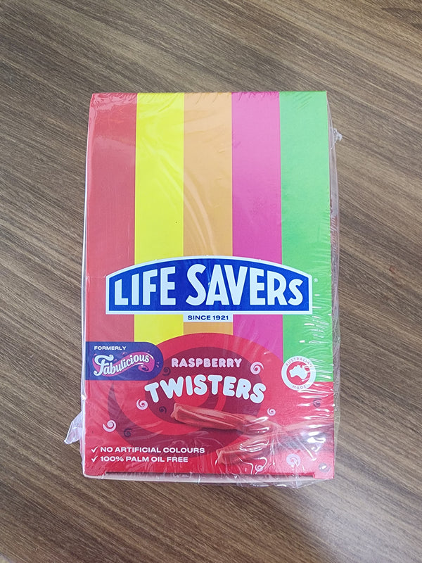 Life saver- Raspberry Twisters- (Formerly Fabulicious)