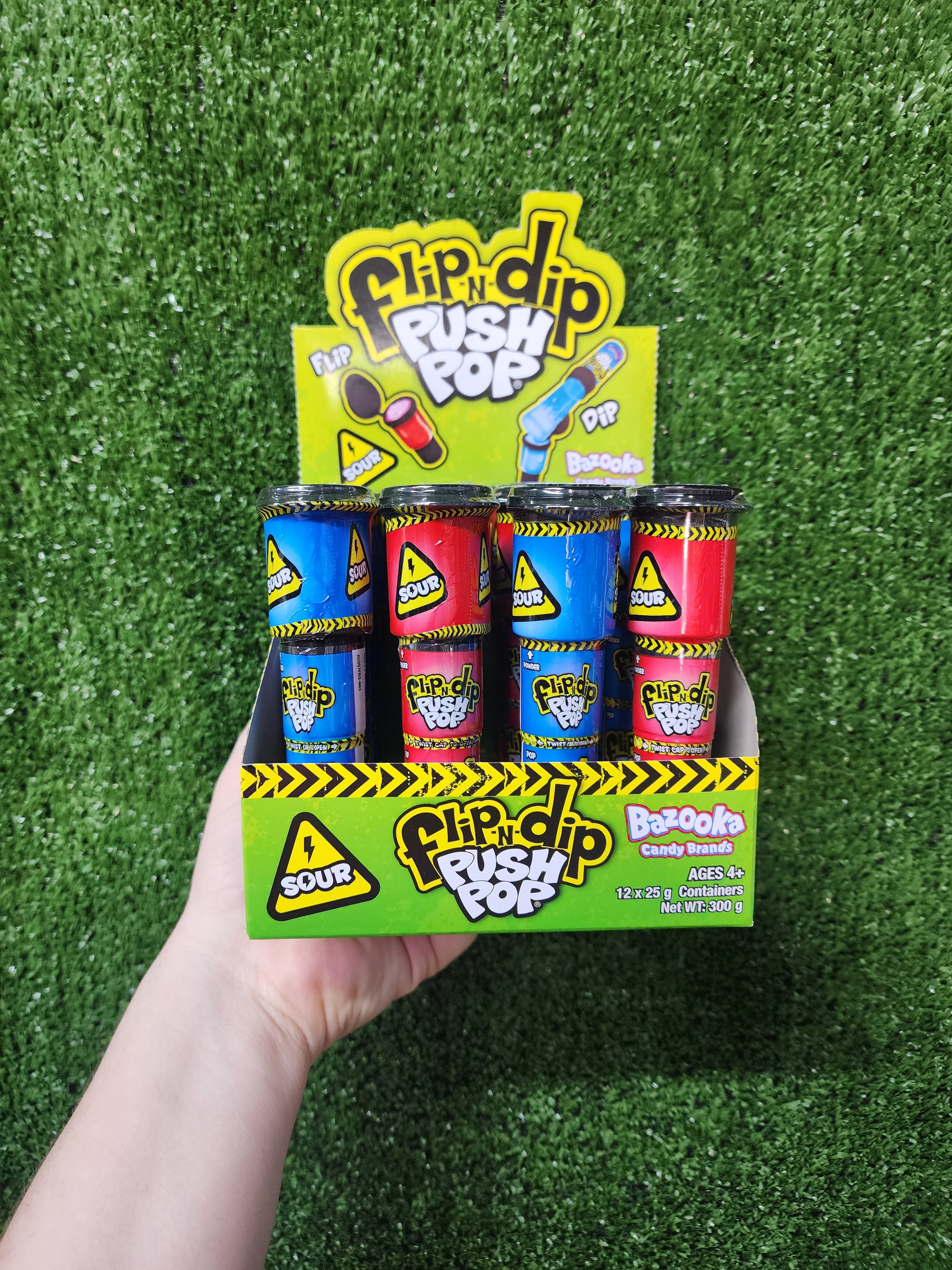 Flip-n-Dip Push Pop