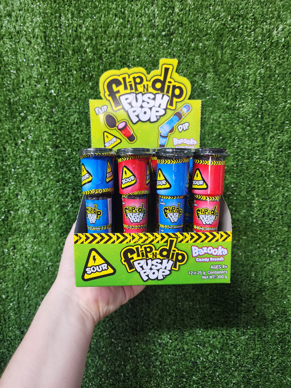 Flip-n-Dip Push Pop