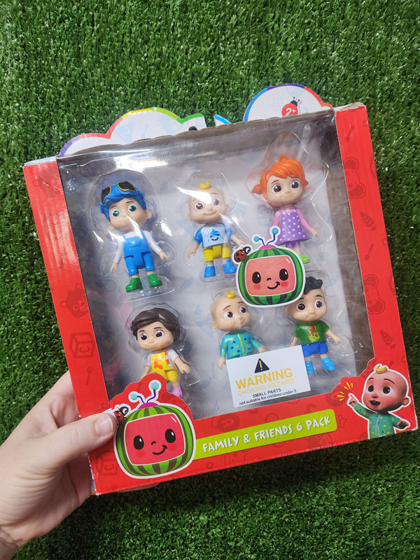 Cocomelon friends 6 Pack (plastic figures)