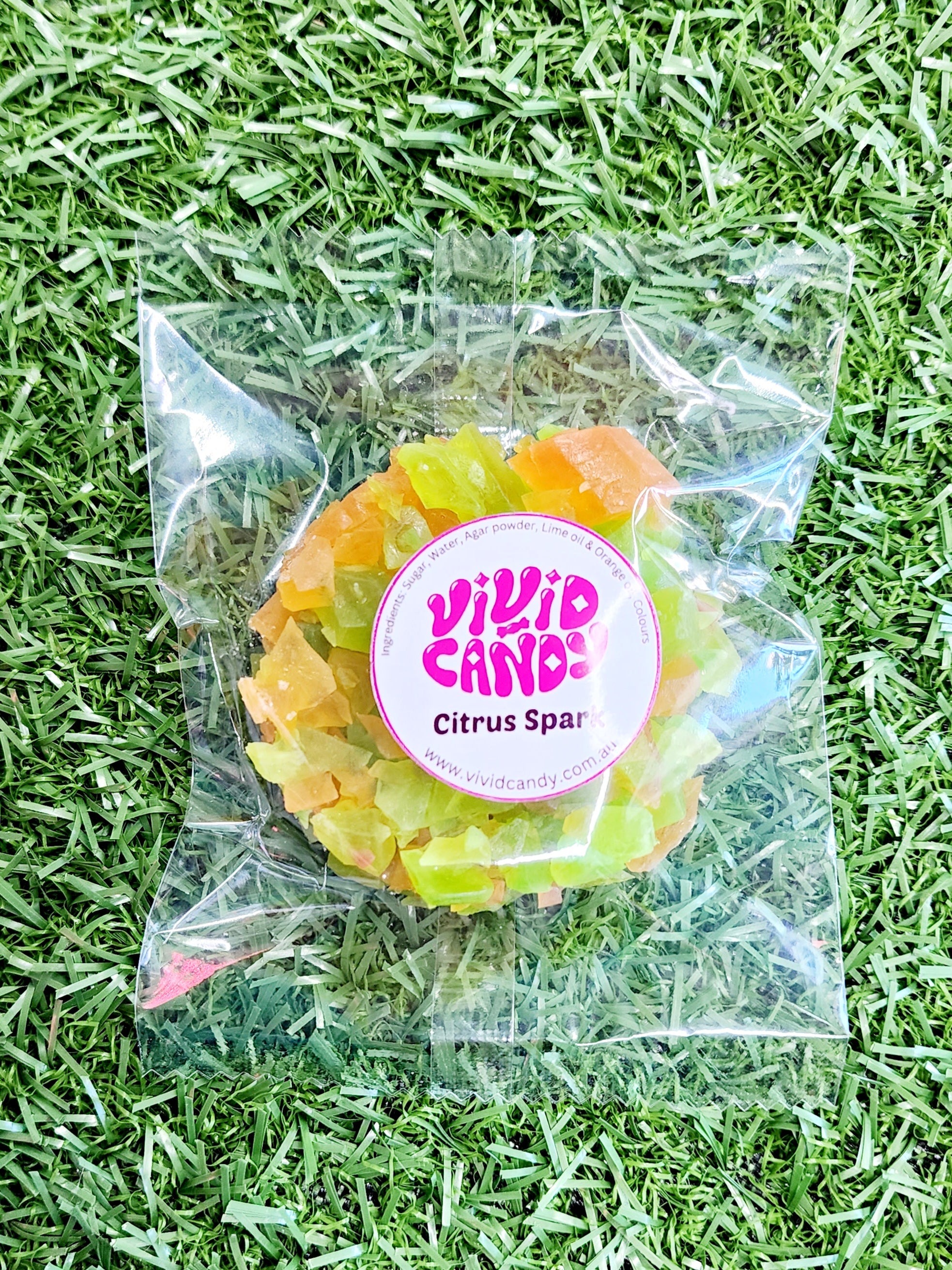 Vivid Crystal Candy Clusters