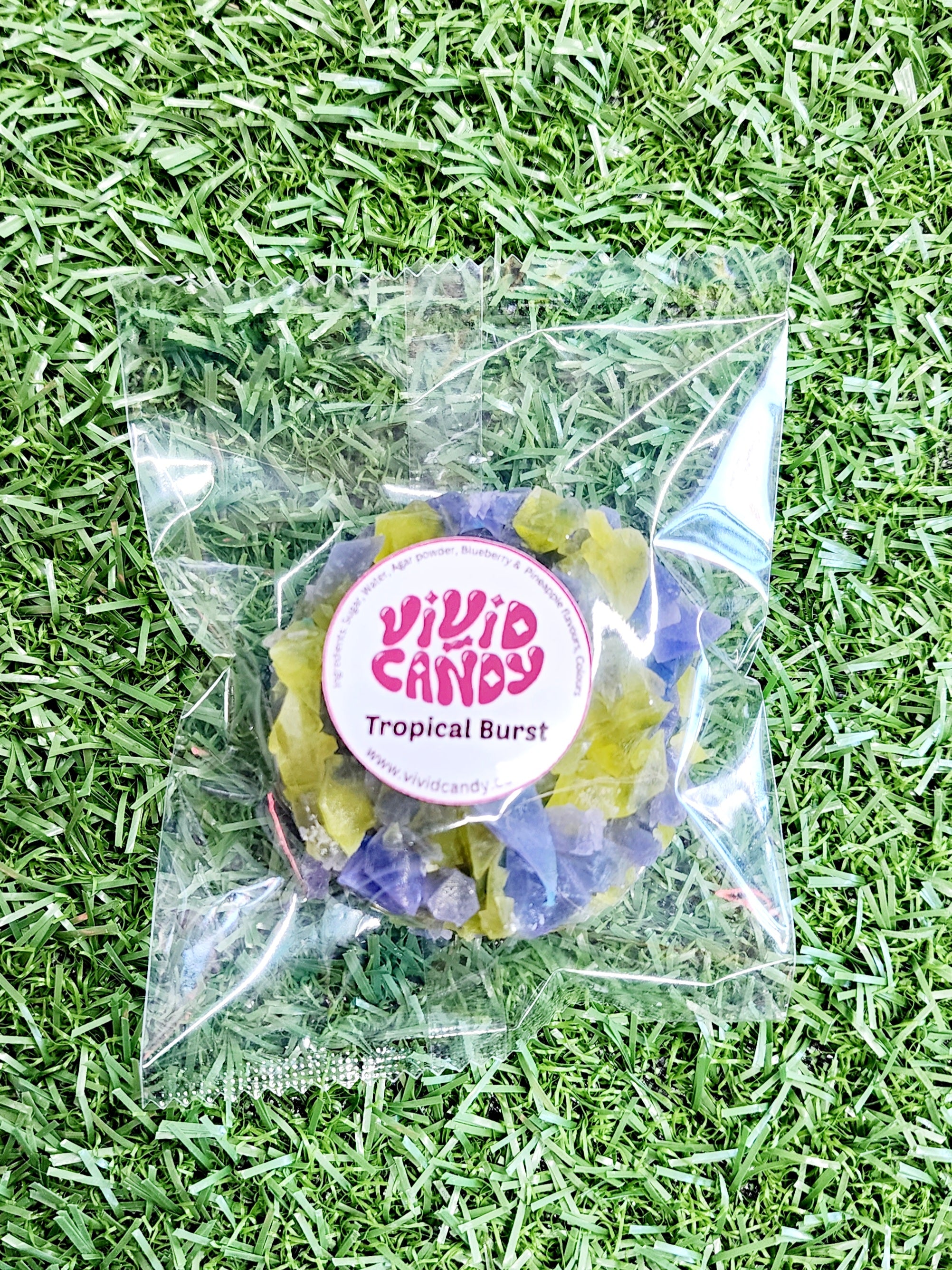 Vivid Crystal Candy Clusters