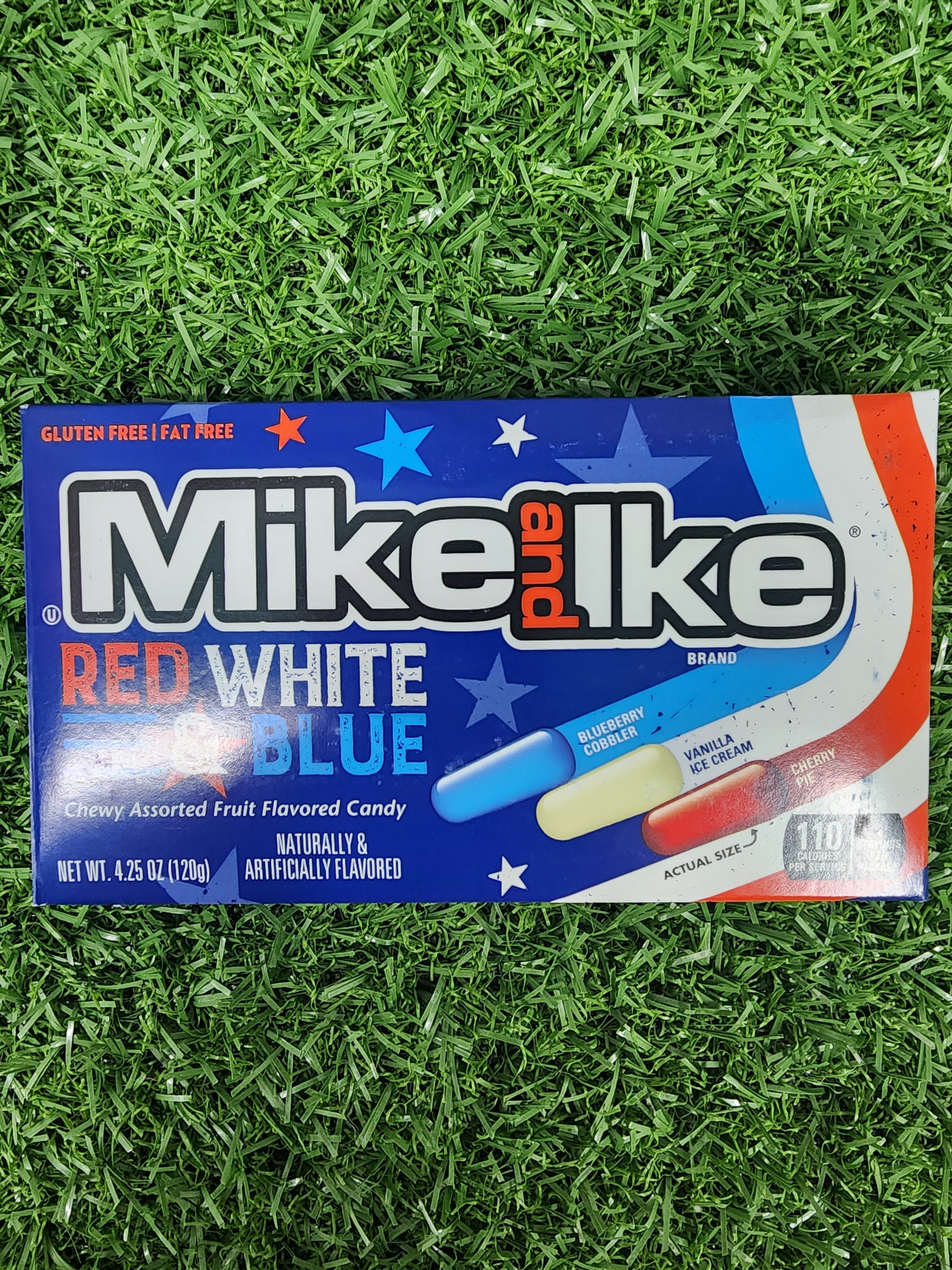 Mike and Ike, Red, White and Blue.