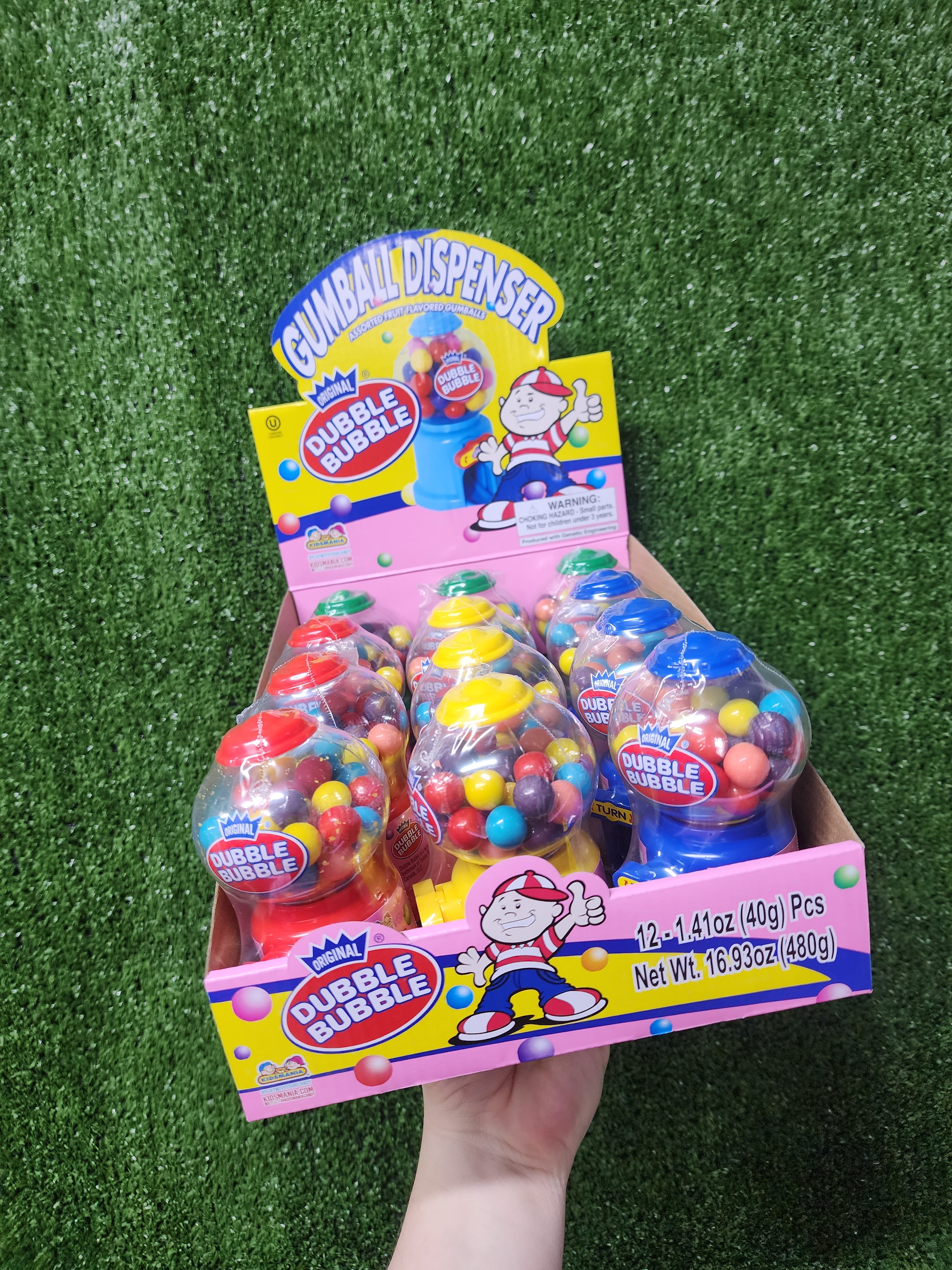 Dubble Bubble- Gumball Dispenser.