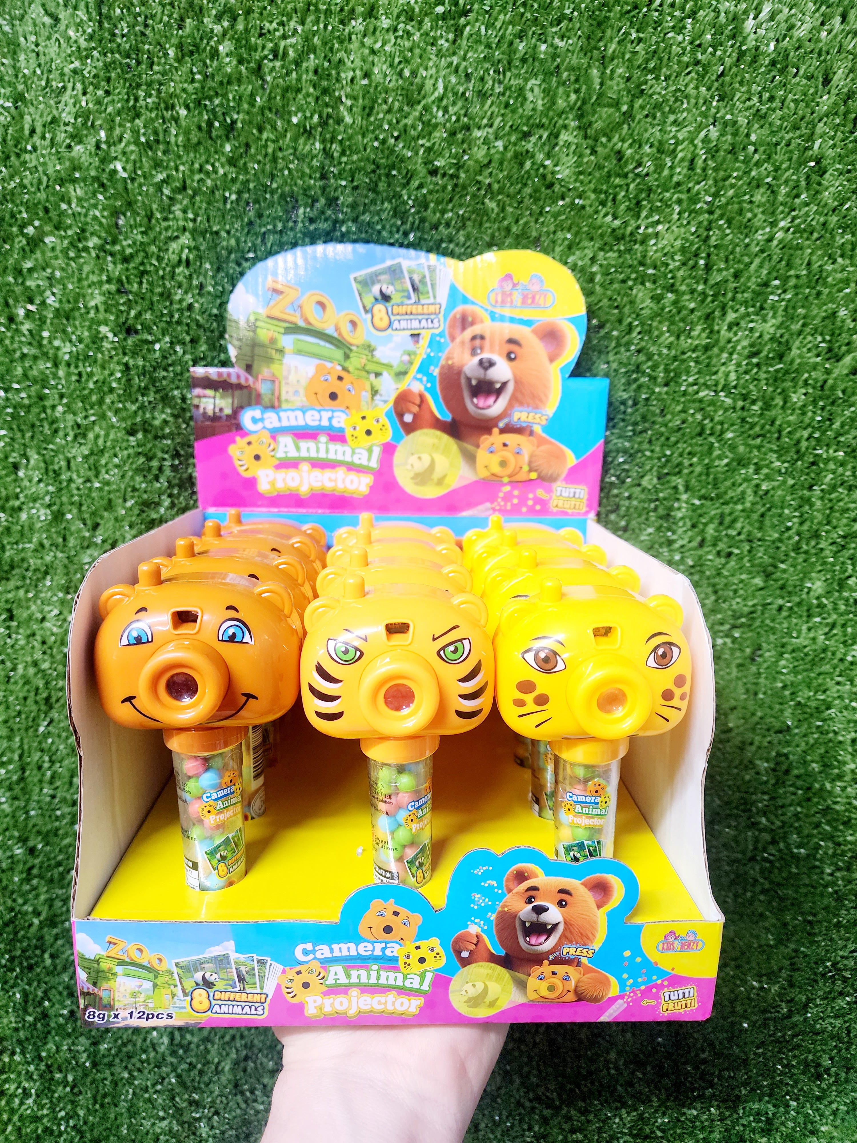 Camera Animal Projector- With Candy