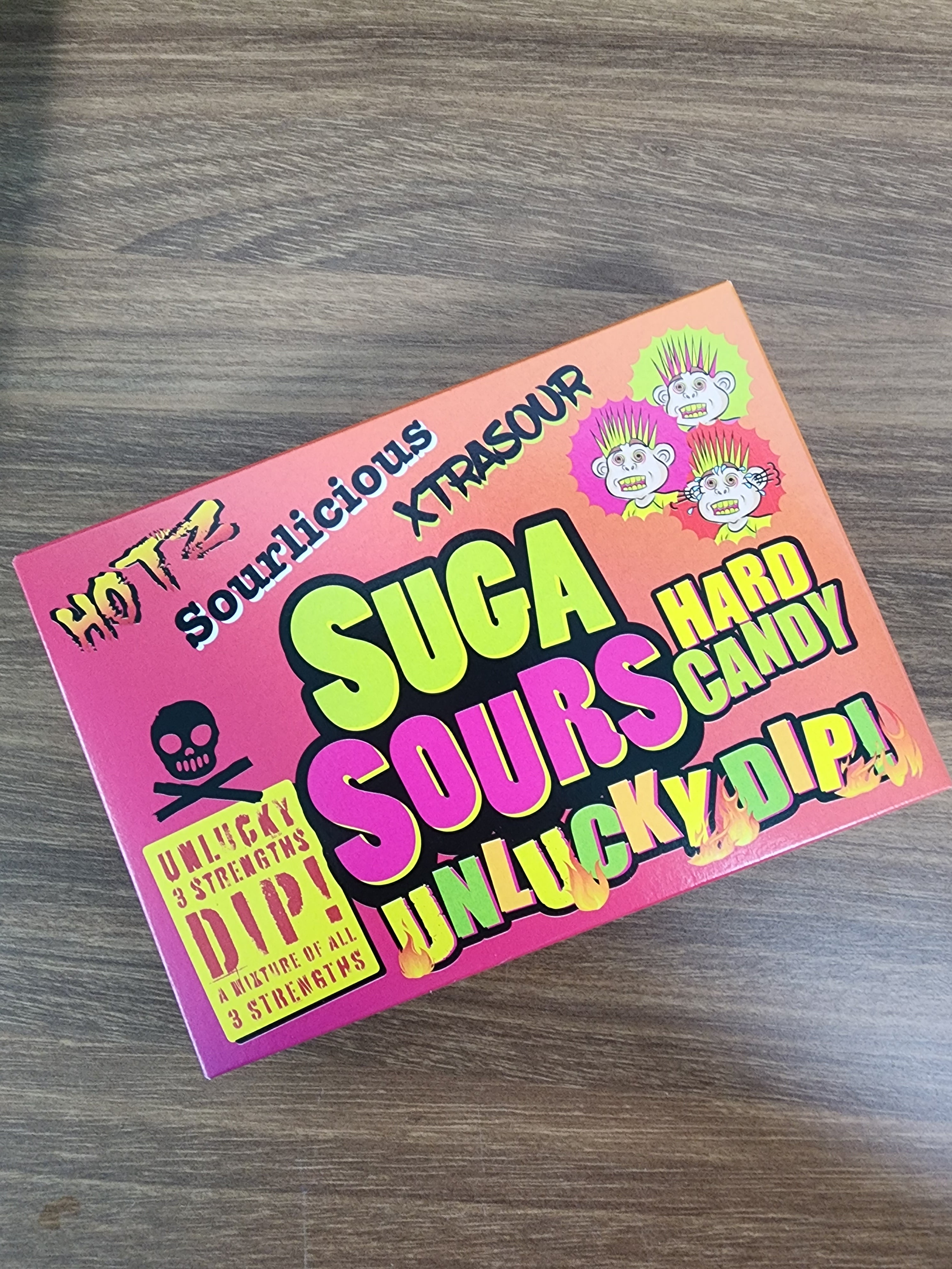 Hotz xtra suga sours- unlucky dip