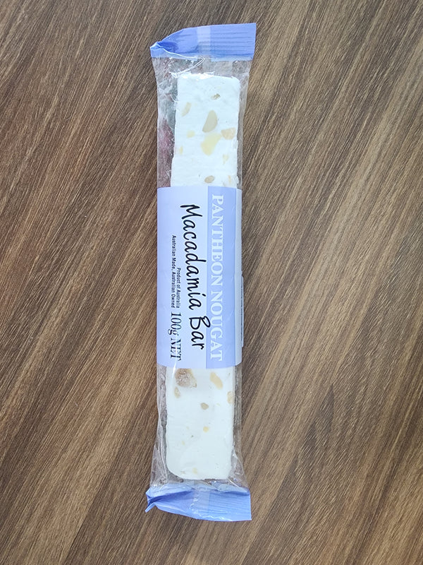 Pantheon Macadamia Nougat Bar