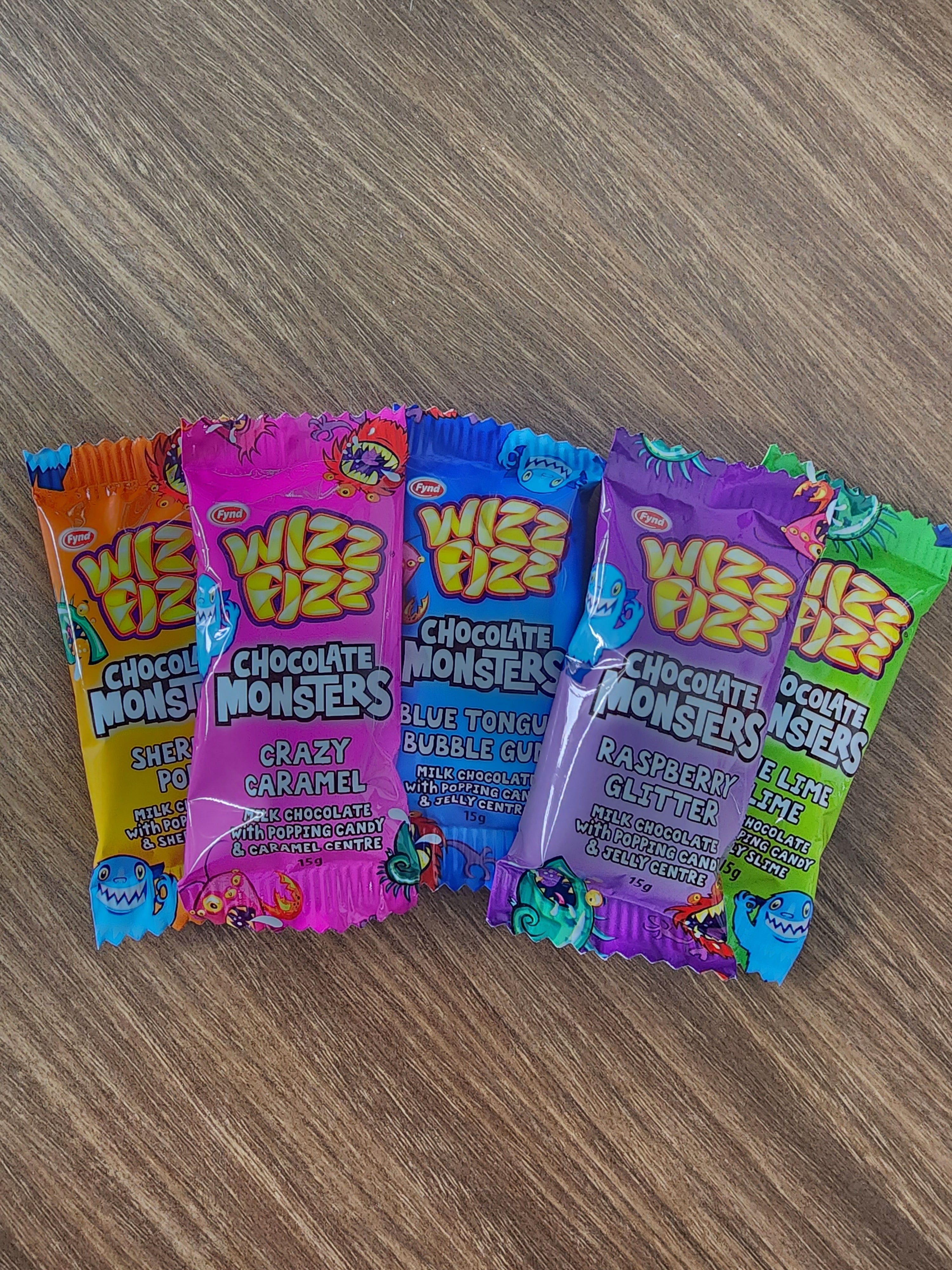 Wizz Fizz Chocolate Monsters