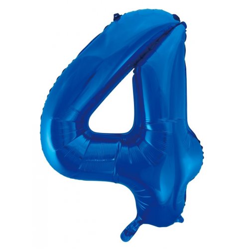 Large Number Foil Balloon - Helium Filled (Inflated)