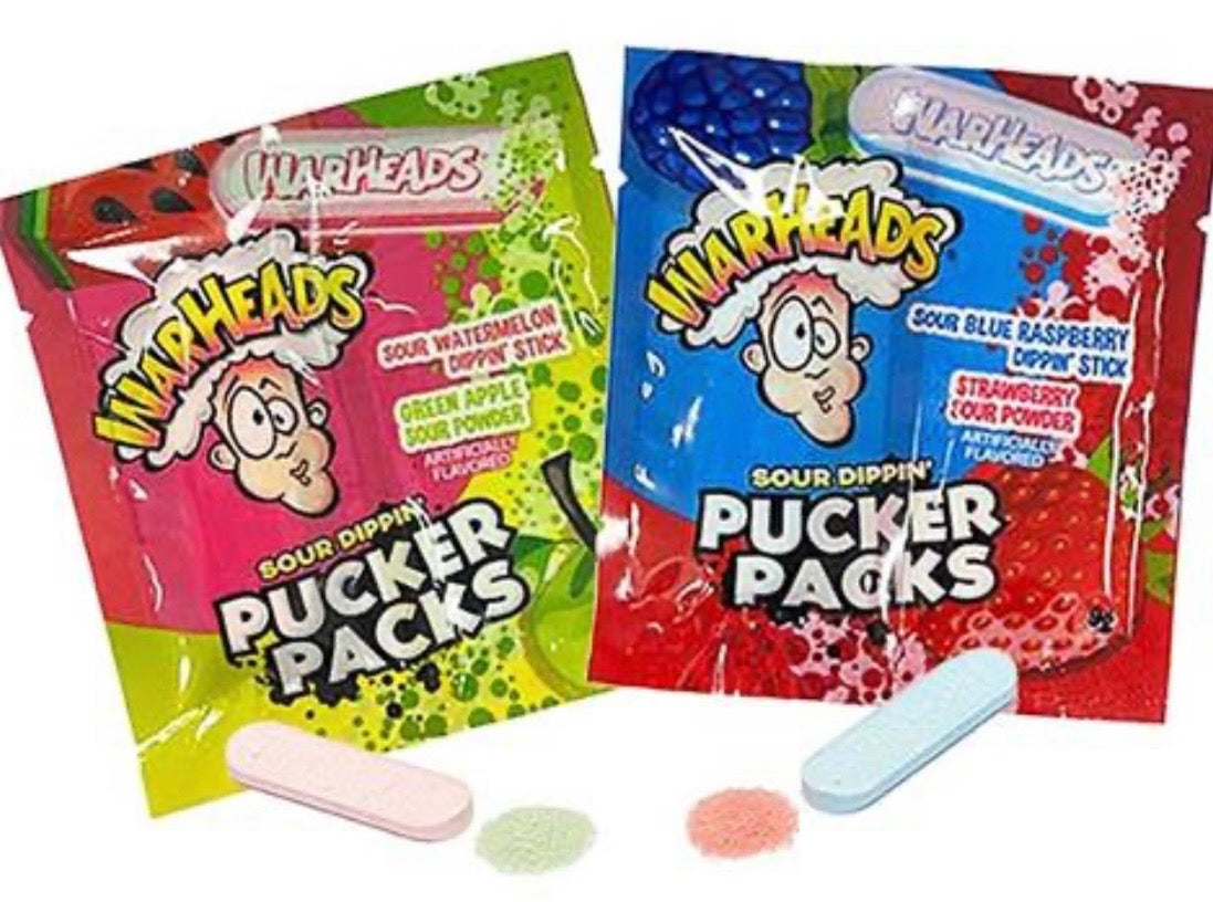 Warheads - Pucker Packs