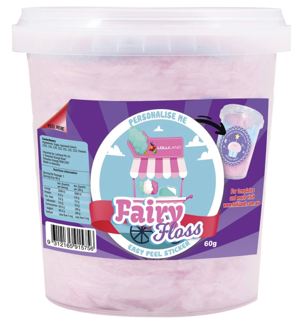 Fairy Floss - Tub 60g