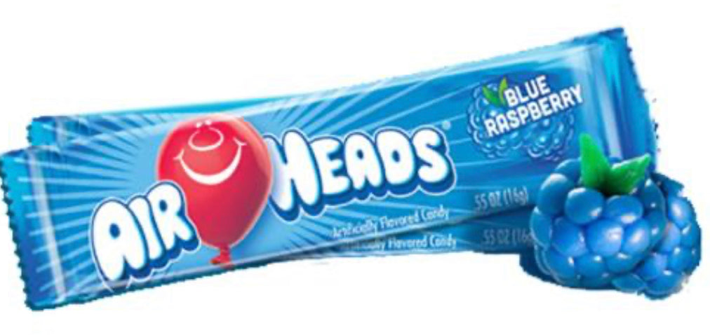 Airheads - Bar (Single) Blue Raspberry