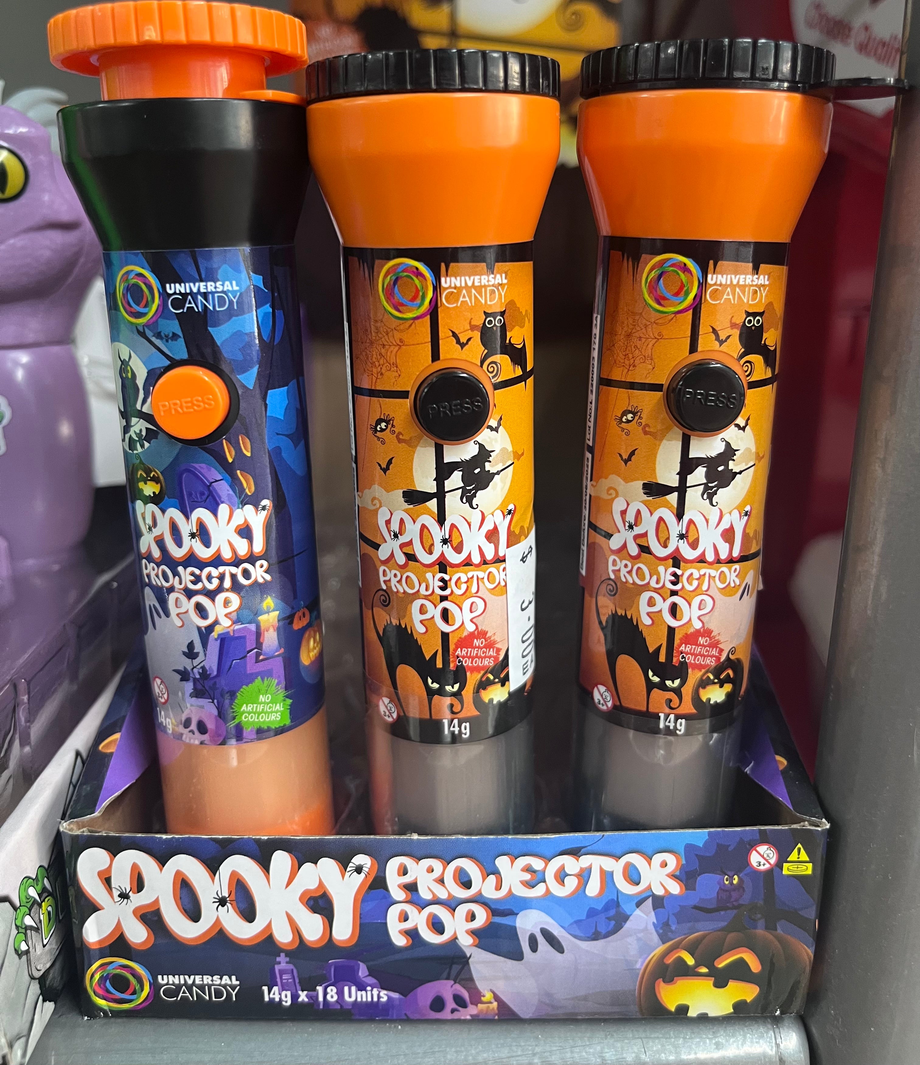 Spooky Projector Pop – Sugar Stacks and more