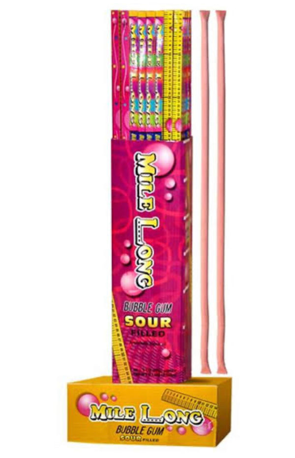 Mile Long Bubblegum - Sour Filled