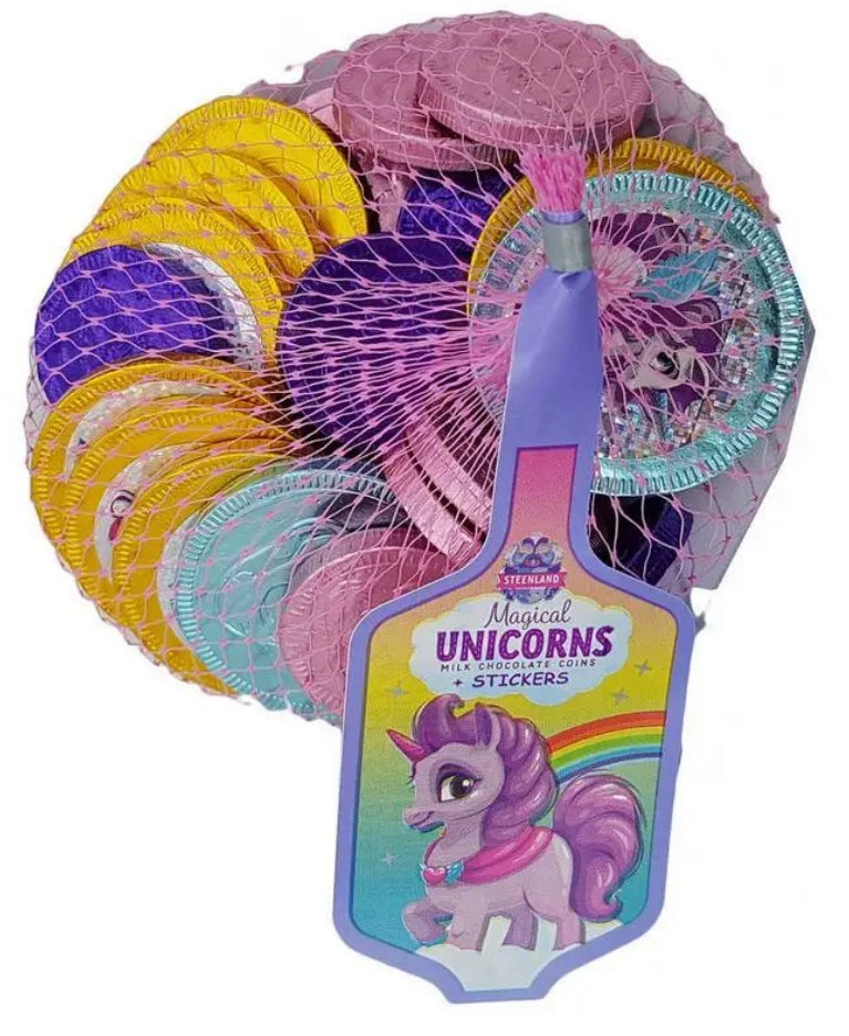 Magical Unicorn Choc Coins